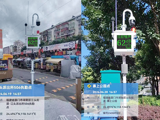 商业街噪声监测预警